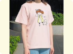 画像：6.2オンス　Tシャツ